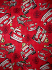 1 Yard Cotton Fabric Westminister Fibers #AF21 Firetruck tossed 2009 aff