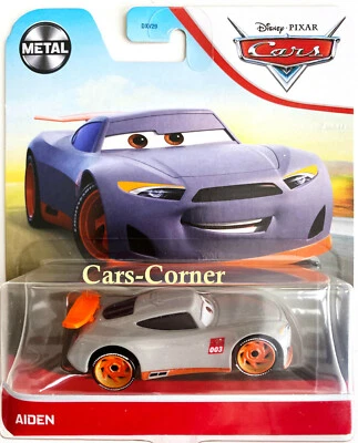 Disney Pixar Cars 3 Evolution Aiden #003 Rust-eze Racing Center 2020 NEU & OVP  - Bild 1 von 3
