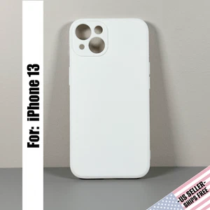 Funda para iPhone 13 - Blanco Nieve | Silicona Suave al Tacto | Ajuste Ajustado - Imagen 1 de 13