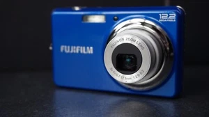 Fujifilm Finepix J30 12.2MP Digital Camera - Blue - Picture 1 of 9
