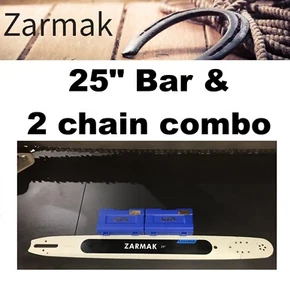 25" Zarmak Bar and chain combo pack 3/8 063 fits Stihl 310-362-661 DO25 - Picture 1 of 3