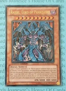Tarjeta Raviel, Lord of Phantasms LC02-EN003 Ultra Rara Yu-Gi-Oh Limitada Nueva - Imagen 1 de 3