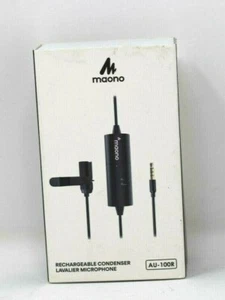 Maono Rechargeable Condenser Lavalier Microphone AU-100R - Open Box - Picture 1 of 6
