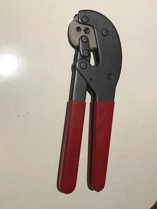 2-Cavity 9" Hex Crimp Tool Coaxial F RG59 RG6 Cable Connection Crimper #2972 - Picture 1 of 2