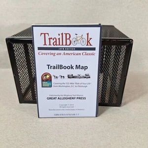 Trailbook 10ª Edición Mapa Cubriendo Un Clásico Americano 2014 Mapa Plegable - Imagen 1 de 4