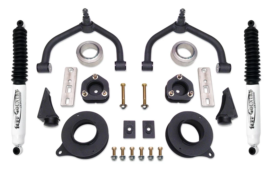 Kit de elevación de 4 pulgadas 09-18 Dodge Ram 1500 con amortiguadores SX8000 Tuff Country Foto 1 de 1
