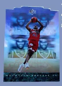 Tarjeta de baloncesto #26 1995-96 SP Holoview Special Jerry Stackhouse troquelada 76ers - Imagen 1 de 14