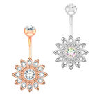 2 Pcs Navel Accessories Bohemia Jewelry Piercing Woman Perforation