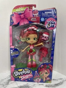Shoppies Doll Rosie Bloom With 2 Exclusive Shopkins Join The Party Brand New! - Picture 1 of 6