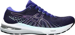 Asics Gel Pursue 8 Womens Running Shoes Blue Cushioned Carbon Sports Trainers - Picture 1 of 7