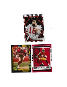 (3) San Francisco 49ers Karten Predigt RC + Reis + Montana alle NM + Kombiversand - Bild 1 von 2