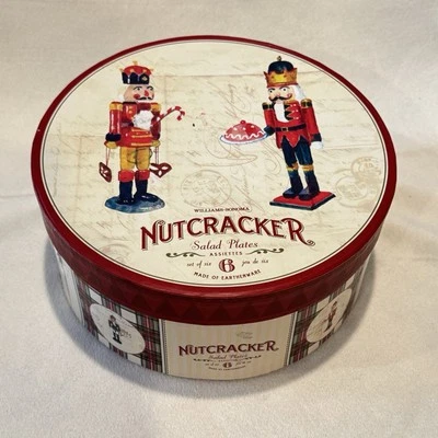 Juego de 6 platos de ensalada cascanueces Williams Sonoma Marc Lacaze de diferentes diseños Foto 1 de 4