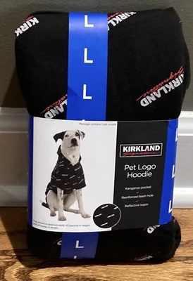 Sudadera con capucha Costco Kirkland Signature logotipo de mascota grande súper cálida Foto 1 de 4