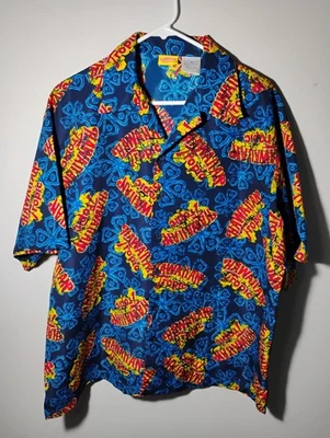 Hawaiian Tropic Men's Shirt Size XL Multicolor Tropic Pattern Short Sleeve - Image 1 of 4