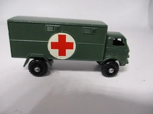 MATCHBOX LESNEY ARMY NO.6A FORD SERVICE AMBULANCE ORIGINAL NEAR MINT CONDITION - Bild 1 von 15