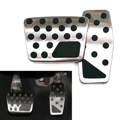 Steel Car Brake Gas Pedals Cover For Jeep Renegade Compass For Fiat 500X - Imagem 1 de 4