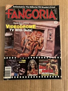 Fangoria Magazine #25 (Feb 1983) Videodrome, Tom Savini, Bride of the Monster - Bild 1 von 2