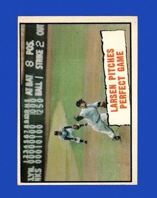 1961 年 Topps Set-Break #402 Don Larsen Perfect EX-EXMINT *GMCARDS* — 第 1/2 张图片