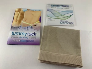 Tummy Tuck Miracle Slimming System - Cintura taglia 2, guida iniziale e DVD sigillato - Nuovo - Foto 1 di 6