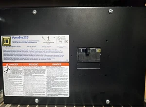SQUARE D PBPQO4A100 PowerBus225 100Amp 240V Bus Plug SHIPS SAME DAY - Picture 1 of 4