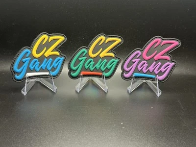CZ CUSTOM CZ-USA Shot Show 2025 CZ Gang CUSTOM Tactical Morale 3-Patch Bundle Airsoft