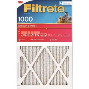 Filtrete 16 In. x 20 In. x 1 In. 1000/1085 MPR Allergen Defense Furnace Filter, - Picture 1 of 4