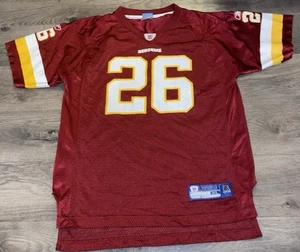 Washington Redskins Reebok Boys Jersey XL 18-20 Maroon Clinton Portis 26 P2p 21” - Picture 1 of 15