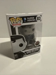Funko Pop! Heroes DC Blackest Night Superman #83 GameStop Exclusive with Case - Picture 1 of 2