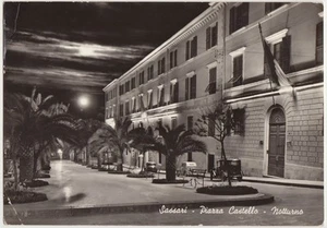 SASSARI - PIAZZA CASTELLO - NOTTURNO 1961 - Picture 1 of 1