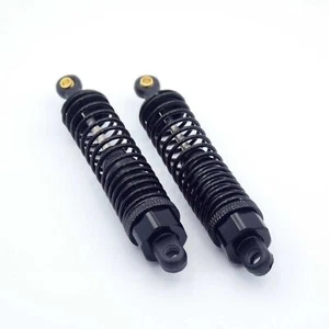 2x RC Stoßdämpfer FEDERUNG ALU 95/88mm 1:10 1:12 einstellbar SCHWARZ + BLACK - Bild 1 von 1