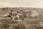 Cartolina Militare WWI - Reparti mitraglieri - 1918