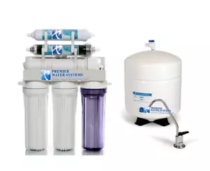 Reverse Osmosis Aquarium/Drinking Water Filter System RO/DI Dual Outlet 100 GPD - Picture 1 of 5