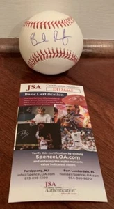 Brendan Rodgers Autographed Signed Rawlings MLB Baseball Rockies JSA COA 2 - Picture 1 of 3