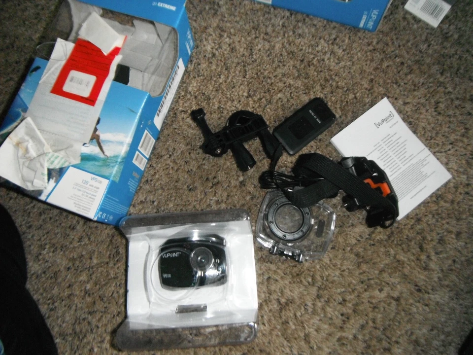 VuPoint AC-SY100-VP Go Extreme 1080 Full HD Action Camera return for parts - Image 1 of 1