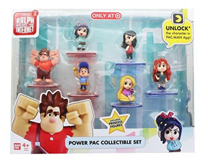 Ralph Breaks The Internet Power Pac Collectible Set 6 Figures Ages 4 2018