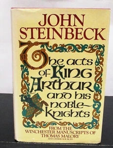 THE ACTS OF KING ARTHUR by JOHN STEINBECK HCDJ 1976 EDITION - Bild 1 von 7