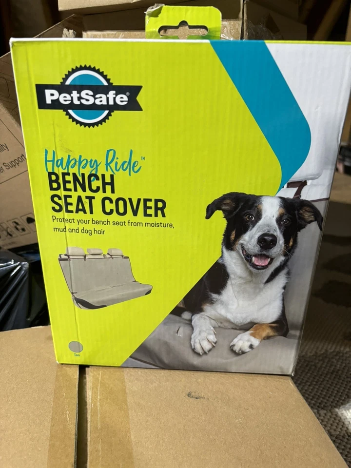 Pet Safe Happy Ride Bench Seat Cover 47 in L x 56 in W Tan - Image 1 of 1