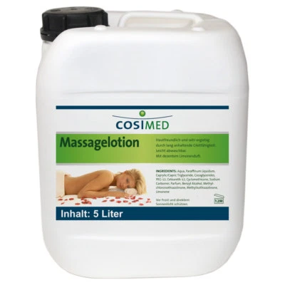 cosiMed Massagelotion, Massage Lotion, 5 l