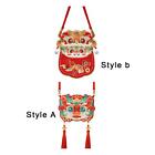 Embroidery Hanfu Bag Dress up Travel Bag Crossbody Purse Shopping Home Party