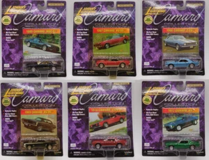 New In Blister Pack 6 Johnny Lightning Limited Camaro Edition 1:64 Diecast cars - Picture 1 of 17