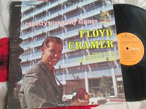 Floyd Cramer ‎– Country Piano-City Strings  RCA Victor  LPM-2800 Vinyl LP Album - Picture 1 of 4