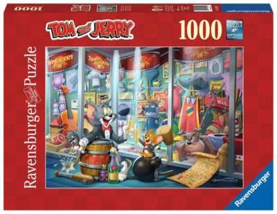 RAVENSBURGER VERLAG GMBH Ravensburger 16925 Puzzle Ruhmeshalle von Tom & Jerry Teileanzahl 1000