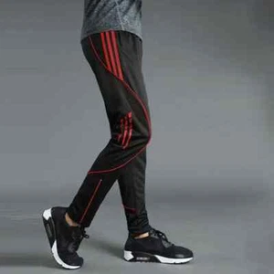 Men Autumn New Casual Sports Pants Print Pockets Elastic Waist Loose Quick - Picture 1 of 28
