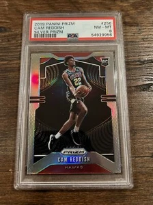 PSA 8 2019-20 Panini Prizm Cam Reddish RC Prizm Silver Refractor Rookie #256 - Picture 1 of 2
