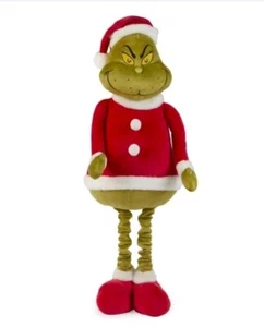 Decoración Grinch Extensible - 80cm Figura Festiva Extendida Decoración Navidad Reino Unido - Imagen 1 de 3