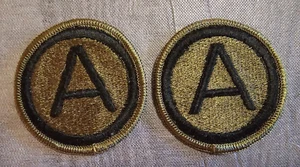 US Military -2 3rd Third Army patches - Picture 1 of 2