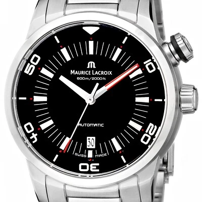 Maurice Lacroix Pontos S Diver PT6248-SS002-330 Automatik Herren Taucher Uhr NEU - Bild 1 von 4