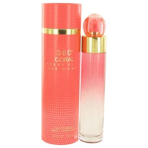 Perry Ellis 360 Coral by Perry Ellis Eau De Parfum Spray 3.4 oz for Women - Picture 1 of 1