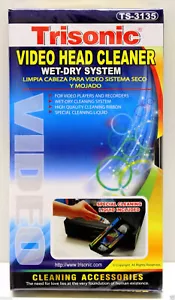 Pulitore testina video per registratore lettore VHS VCR NUOVO SPEDIZIONE GRATUITA VELOCE - Foto 1 di 3