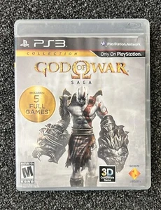 E5236 God of War Saga PS3 2010 2 Discs ANSEHEN - Bild 1 von 4